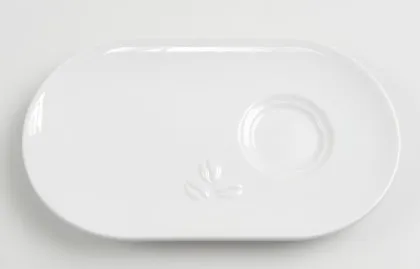 Puro Untertasse oval Espresso 12 St&uuml;ck